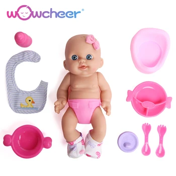 WOWCHEER 12" 30cm Lifelike Baby Reborn Dolls Toys Kids Alive Soft Toys Bouquets Educational Boneca Playmate Gift For Girls
WOWCHEER 12" 30cm Lifelike Baby Reborn Dolls Toys Kids Alive Soft Toys Bouquets Educational Boneca Playmate Gift For Girls