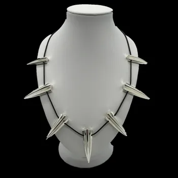 Wholesale 10 pcs The Black Panther Necklace Wakanda King T'Challa Cosplay Ring Bracelet Cosplay Necklet Pendants Accessories
Wholesale 10 pcs The Black Panther Necklace Wakanda King T'Challa Cosplay Ring Bracelet Cosplay Necklet Pendants Accessories