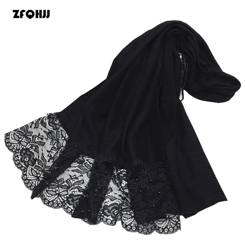 ZFQHJJ New Design Plain Ruched Wrinkle Women Amira Hijab Shawl Patchwork Lace Pearls Long Scarves Muslim Hijabs Turkish scarf
ZFQHJJ New Design Plain Ruched Wrinkle Women Amira Hijab Shawl Patchwork Lace Pearls Long Scarves Muslim Hijabs Turkish scarf