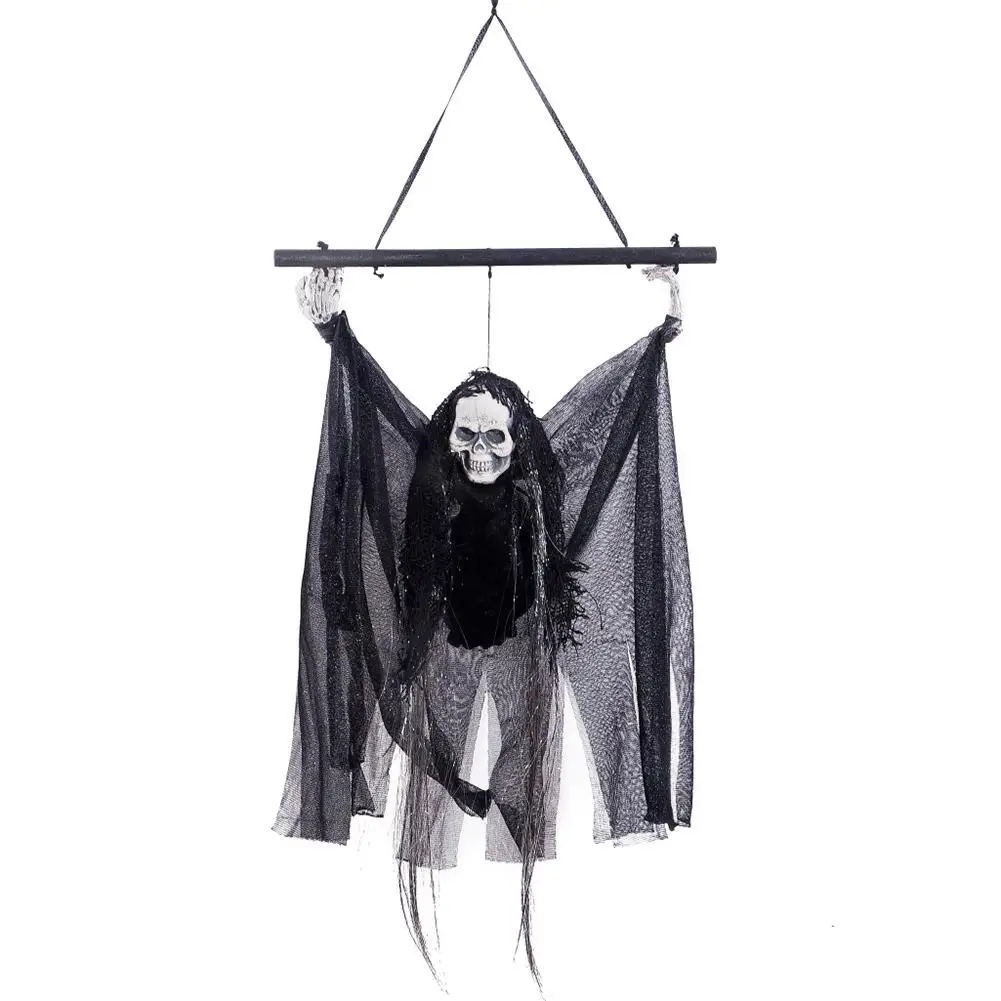 Hanging Ghost Skeleton Halloween Decoration Ghost Witch Horror Scary Hanging Welcome Simulation Dolls
Hanging Ghost Skeleton Halloween Decoration Ghost Witch Horror Scary Hanging Welcome Simulation Dolls