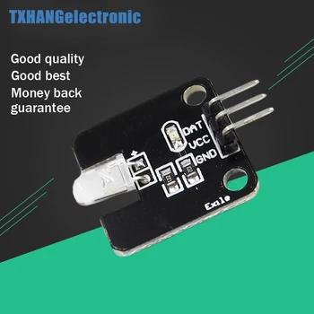 Infrared Emission Module IR Transmitter Module For Arduino Electronic Blocks w/ Led 5V
Infrared Emission Module IR Transmitter Module For Arduino Electronic Blocks w/ Led 5V