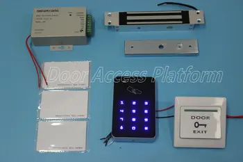 Touch button password+id card Inbuilt Magnetic lock kit with release button and keytag standalone reader access control machine
Touch button password+id card Inbuilt Magnetic lock kit with release button and keytag standalone reader access control machine