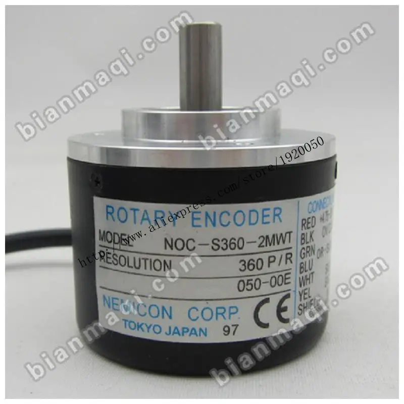 Within the control of NOC-S360-2MWT rotary encoder 360 lines outside diameter of 50mm diameter 8mm
Within the control of NOC-S360-2MWT rotary encoder 360 lines outside diameter of 50mm diameter 8mm