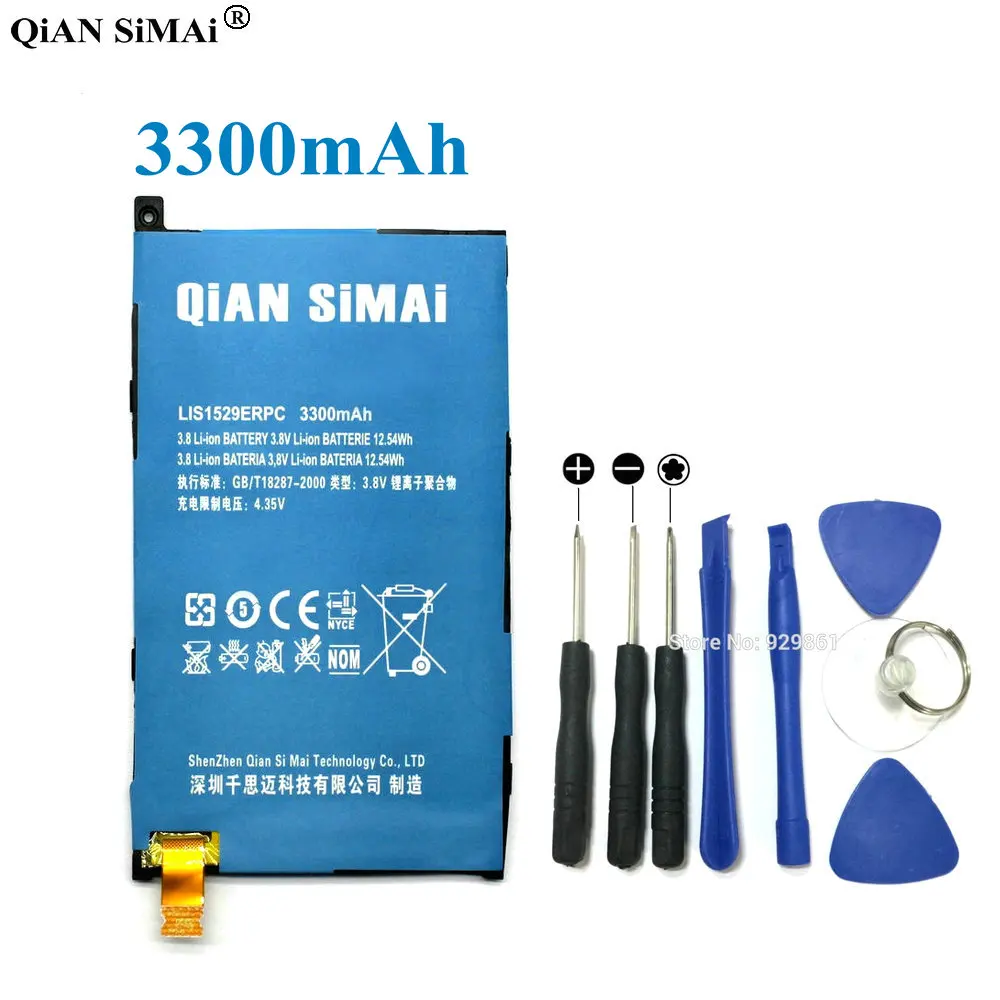 New High Quality lis1529erpc 3300mAh Battery & Screwdriver tools For Sony Xperia Z1 mini D5503 Z1 Compact M51w
New High Quality lis1529erpc 3300mAh Battery & Screwdriver tools For Sony Xperia Z1 mini D5503 Z1 Compact M51w