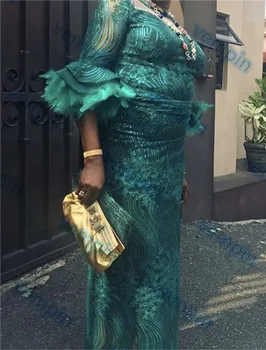 Latest High Quality African Lace Fabrics 2019 Embroidery Tulle Lace Fabric For Nigerian Wedding