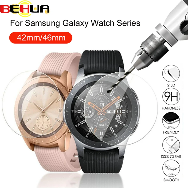 2pcs For Samsung Galaxy Watch 42mm or 46mm Tempered Glass Screen Protector Protective Film Guard Anti Explosion Anti-shatter
2pcs For Samsung Galaxy Watch 42mm or 46mm Tempered Glass Screen Protector Protective Film Guard Anti Explosion Anti-shatter