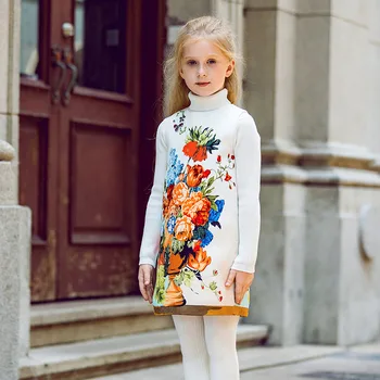 Kidsalon Flower Girl Dresses Printed Princess Dress Girls Autumn Dress with Beads Roupas Infantis Menina Girls Autumn Clothing
Kidsalon Flower Girl Dresses Printed Princess Dress Girls Autumn Dress with Beads Roupas Infantis Menina Girls Autumn Clothing