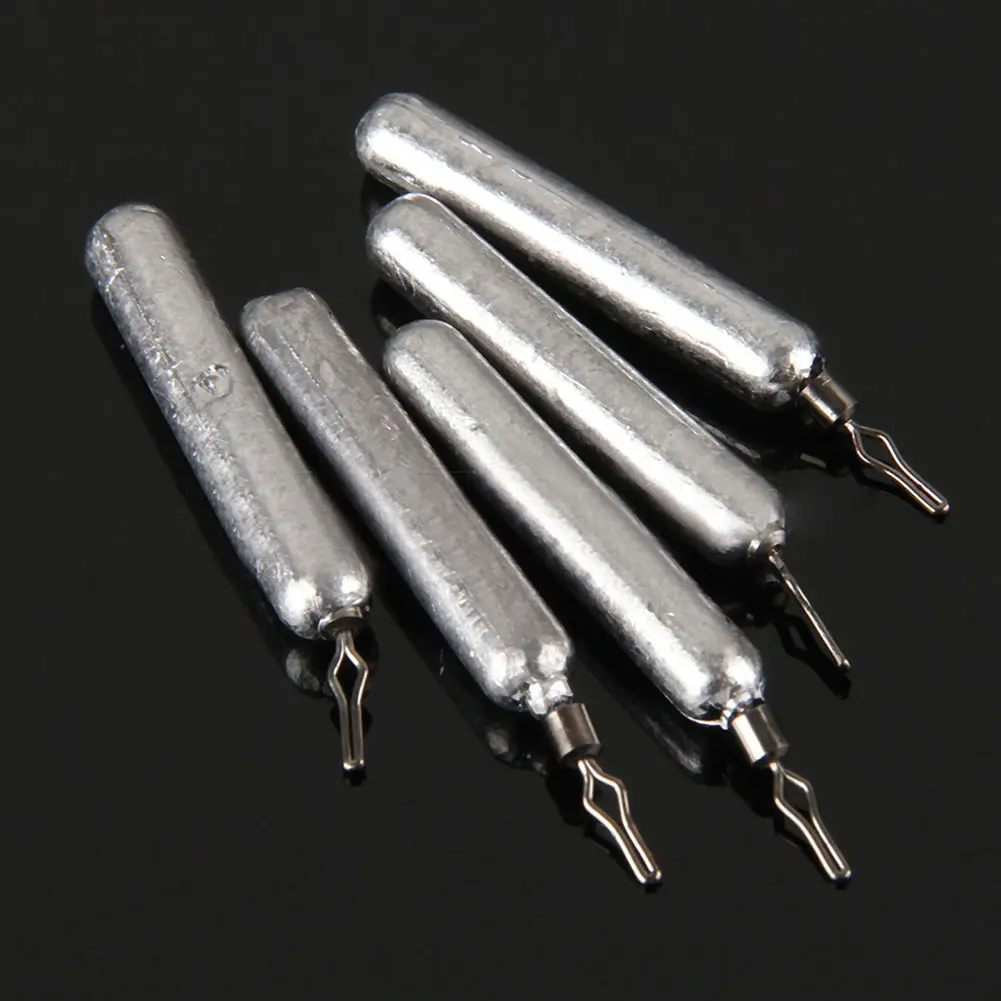 Professional 5Pcs 5g-18gFishing Lead Sinker Wacky Rig 360 Degree Rotatable Clip Sea Fishing Tackle Fishing Competition ~
Professional 5Pcs 5g-18gFishing Lead Sinker Wacky Rig 360 Degree Rotatable Clip Sea Fishing Tackle Fishing Competition ~