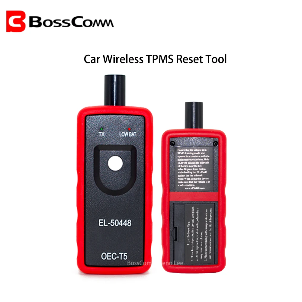 Car TPMS wireless Reset Tool EL-50448 Auto Tire Pressure Monitor Sensor OEC-T5 for the G.M series red portable version
Car TPMS wireless Reset Tool EL-50448 Auto Tire Pressure Monitor Sensor OEC-T5 for the G.M series red portable version