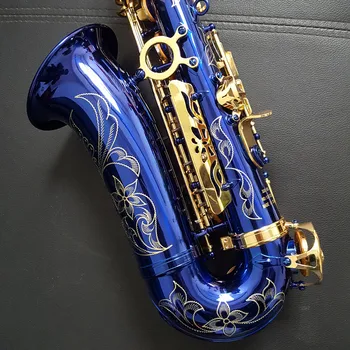 High Quality alto saxophone E flat XAS-500 blue saxophone and brass fittings shipping
High Quality alto saxophone E flat XAS-500 blue saxophone and brass fittings shipping