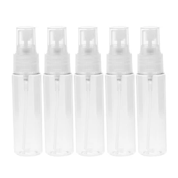 5Pcs 30ml Empty Spray Bottles Fine Mist Pump Travel Refill Container (Made of Plastic) - Blue/Red/Green/Clear/Brown Optional
5Pcs 30ml Empty Spray Bottles Fine Mist Pump Travel Refill Container (Made of Plastic) - Blue/Red/Green/Clear/Brown Optional