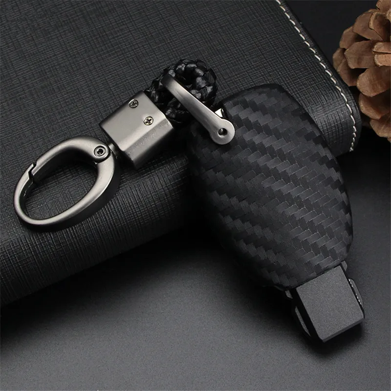 Silica-Gel-Carbon-Fiber-Car-Key-Cover-Case-For-Mercedes-Benz-W204-W205-W212-C-S (1)_