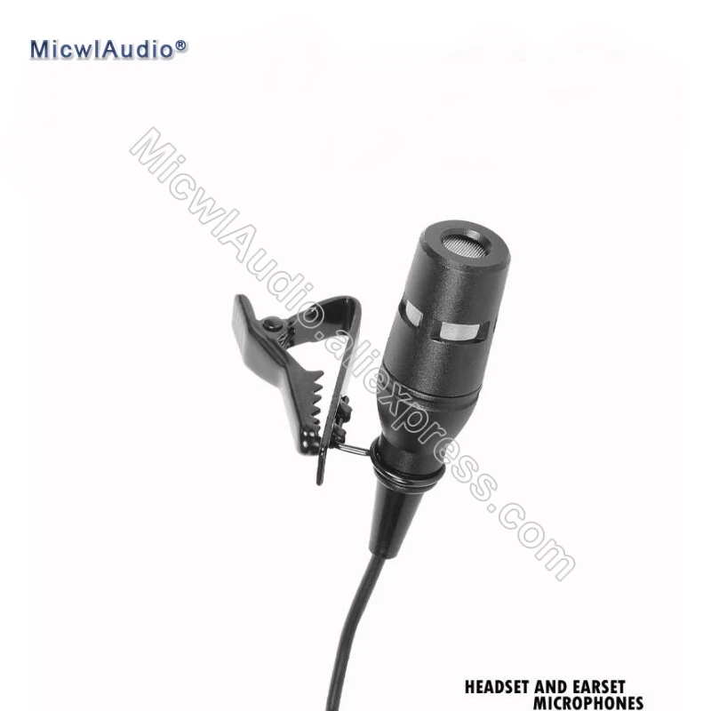 Black Lavalier Hypercardioid Condenser Stage Conference Microphone For AKG Sennheiser Shure Audio Technica Mipro External Lock
Black Lavalier Hypercardioid Condenser Stage Conference Microphone For AKG Sennheiser Shure Audio Technica Mipro External Lock