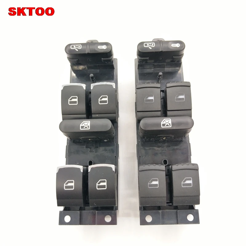 Automotive glass lifter switch, car window control switch For VW Jetta Golf GTI MK4 Passat B5 Driver Side 3BD959857/1J4 959 857
Automotive glass lifter switch, car window control switch For VW Jetta Golf GTI MK4 Passat B5 Driver Side 3BD959857/1J4 959 857