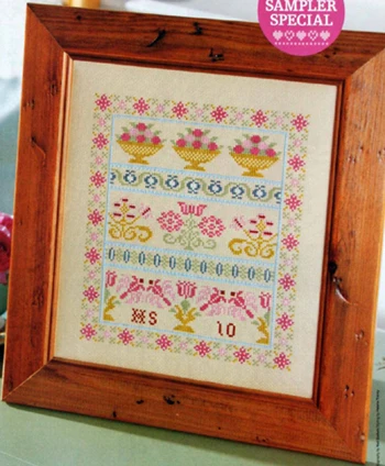 Fishxx Cross Stitch Cross225-7 Spring Sampler Magazine DIY Thumbnail Home Hand Embroidery
Fishxx Cross Stitch Cross225-7 Spring Sampler Magazine DIY Thumbnail Home Hand Embroidery