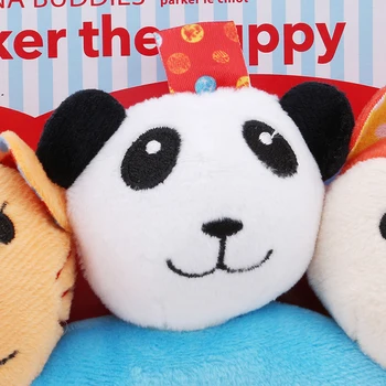 Good Quality Baby Three Animal Head Circle Hand Grasp Rattle Developmental Accompany Toy Tiger Panda Monkey Infant Toys
Good Quality Baby Three Animal Head Circle Hand Grasp Rattle Developmental Accompany Toy Tiger Panda Monkey Infant Toys