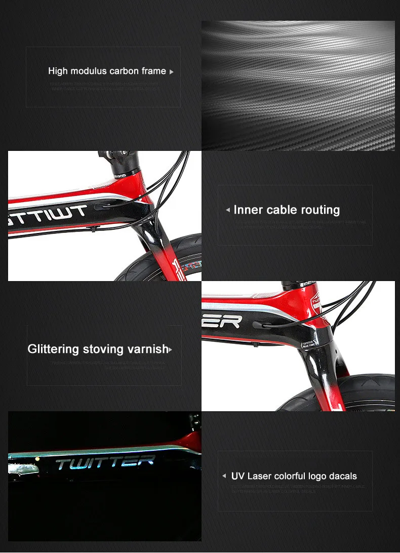 Clearance Twitter F2.0 BMX Carbon Folding Bike 20 Inch Wheels 22s 18s 16 Speed 2400 8s R3000 9s R7000 11s Portable Hydraulic Disc Bicycle 5 Clearance Twitter F2.0 BMX Carbon Folding Bike 20 Inch Wheels 22s 18s 16 Speed 2400 8s R3000 9s R7000 11s Portable Hydraulic Disc Bicycle 5