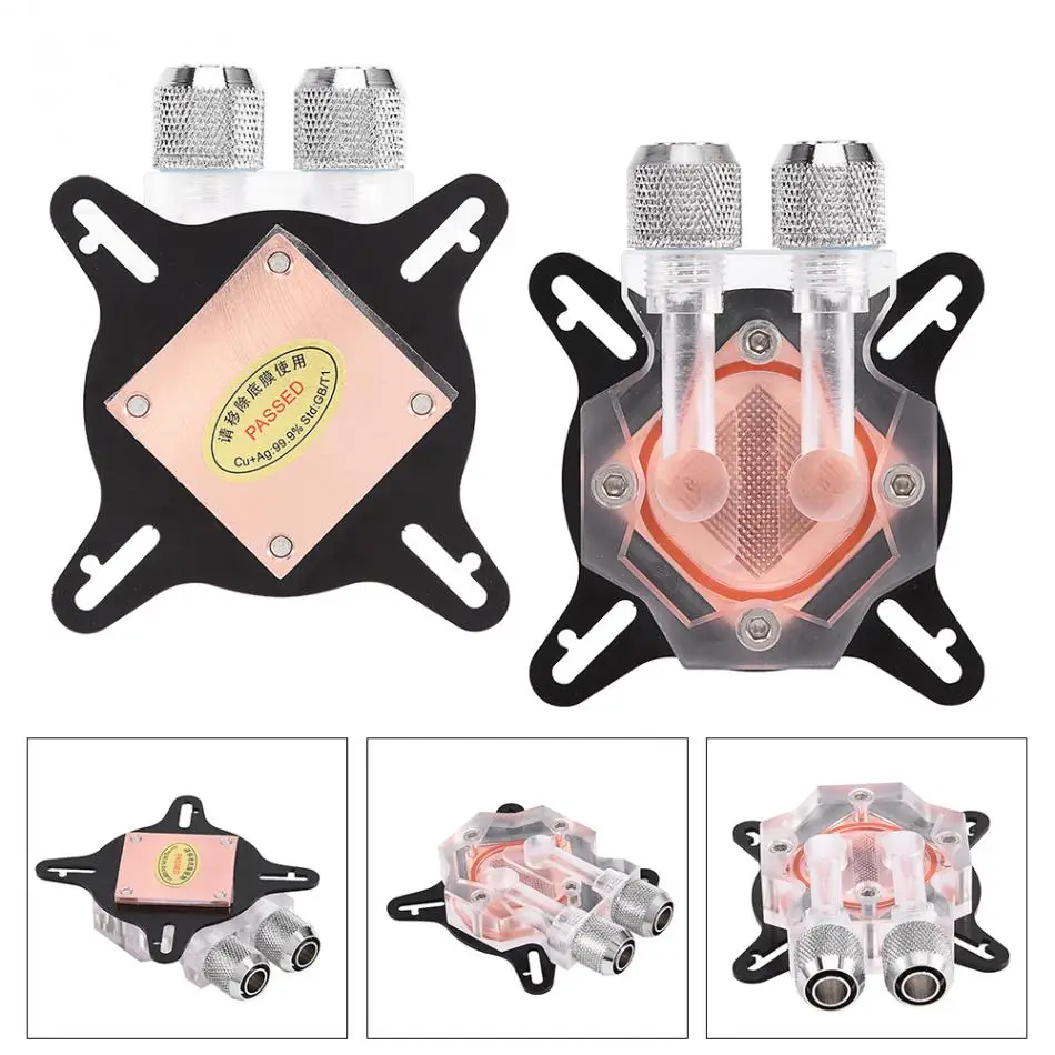 Computer GPU Cooling Water Block Cooler Kit Red Copper Base for Graphics Processing Unit GPU water block for intel 2018
Computer GPU Cooling Water Block Cooler Kit Red Copper Base for Graphics Processing Unit GPU water block for intel 2018