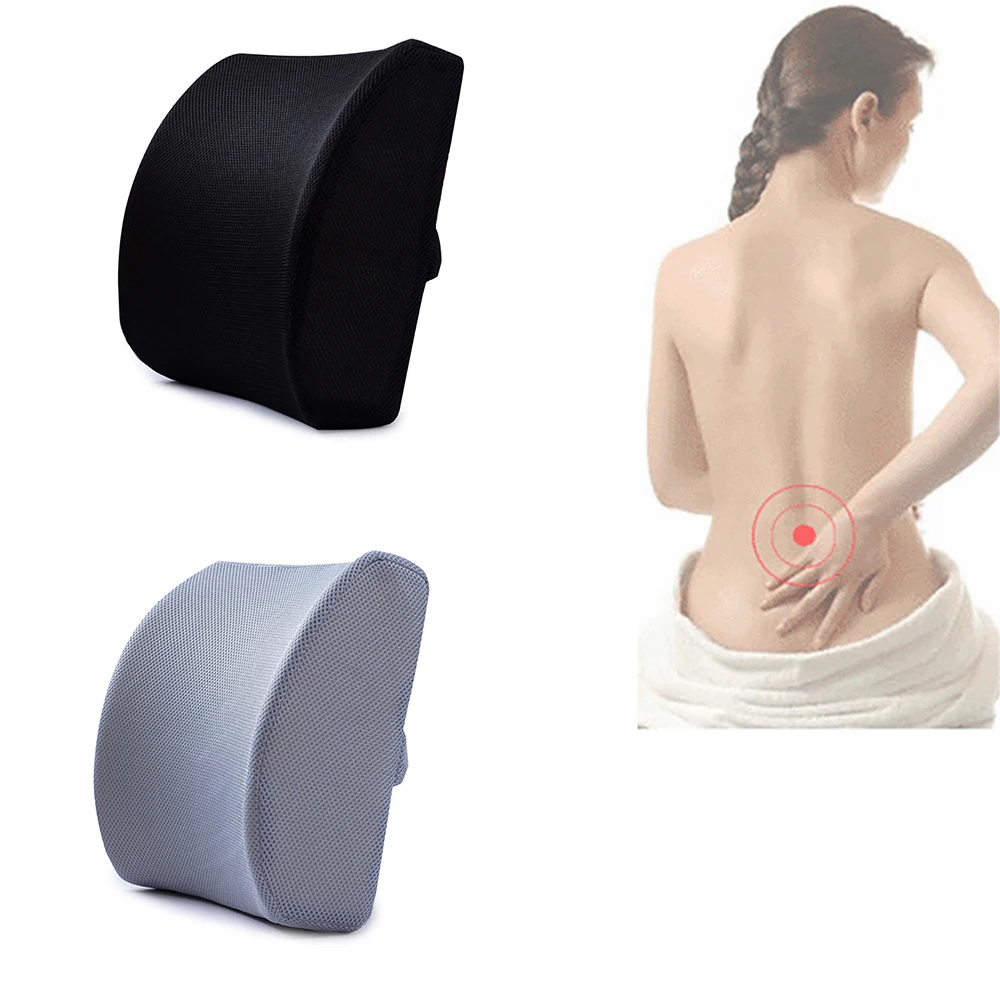 Lumbar Cushion Lower Back Support Pillow Soft Memory Foam Massager Waist Cushion Pillow for Car Seat Office Chair
Lumbar Cushion Lower Back Support Pillow Soft Memory Foam Massager Waist Cushion Pillow for Car Seat Office Chair