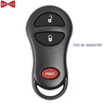KEYECU for Dodge Dakota Durango Ram 1999 2000 Replacement Keyless Entry Remote Control Car Key Fob 3 Button FCC ID GQ43VT9T
KEYECU for Dodge Dakota Durango Ram 1999 2000 Replacement Keyless Entry Remote Control Car Key Fob 3 Button FCC ID GQ43VT9T