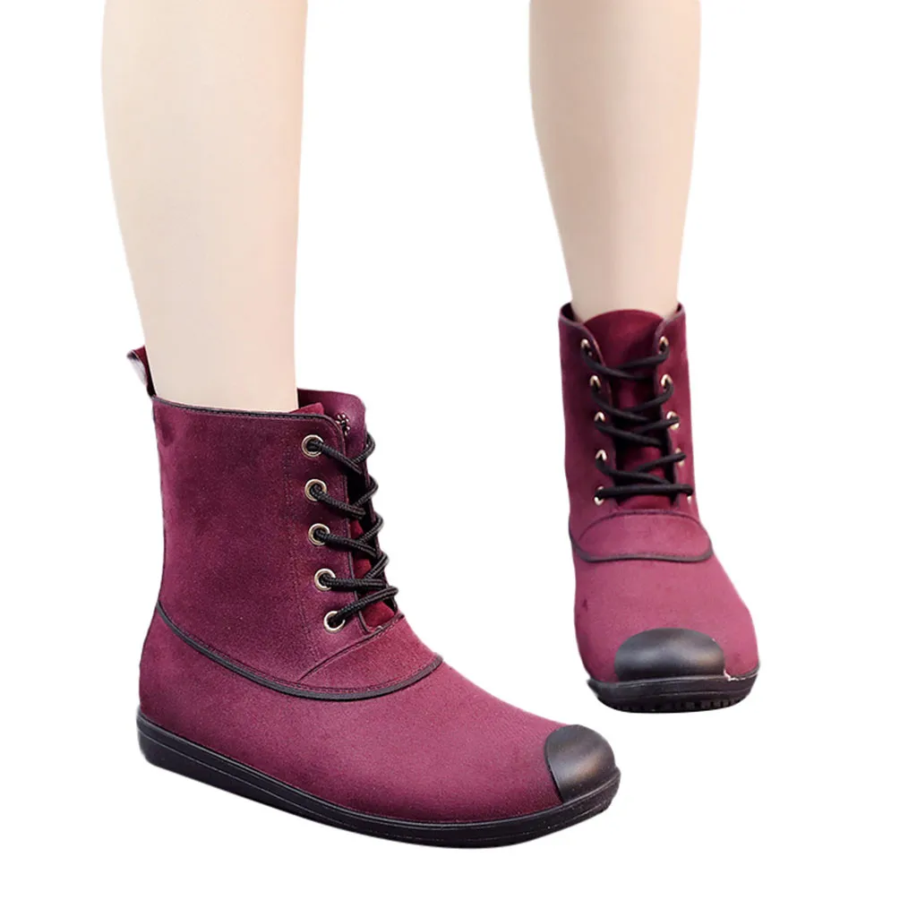 SAGACE 2019 Women's Spring Summer Boots Fashion Leisure Low-Heeled Round Toe Shoes Waterproof Middle Tube Casual Rain Boots
SAGACE 2019 Women's Spring Summer Boots Fashion Leisure Low-Heeled Round Toe Shoes Waterproof Middle Tube Casual Rain Boots
