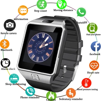 Bluetooth Smart Watch Smartwatch DZ09 Android Phone Call Relogio 2G GSM SIM TF Card Camera for iPhone sa m u ng wei PK GT08 A1
Bluetooth Smart Watch Smartwatch DZ09 Android Phone Call Relogio 2G GSM SIM TF Card Camera for iPhone sa m u ng wei PK GT08 A1