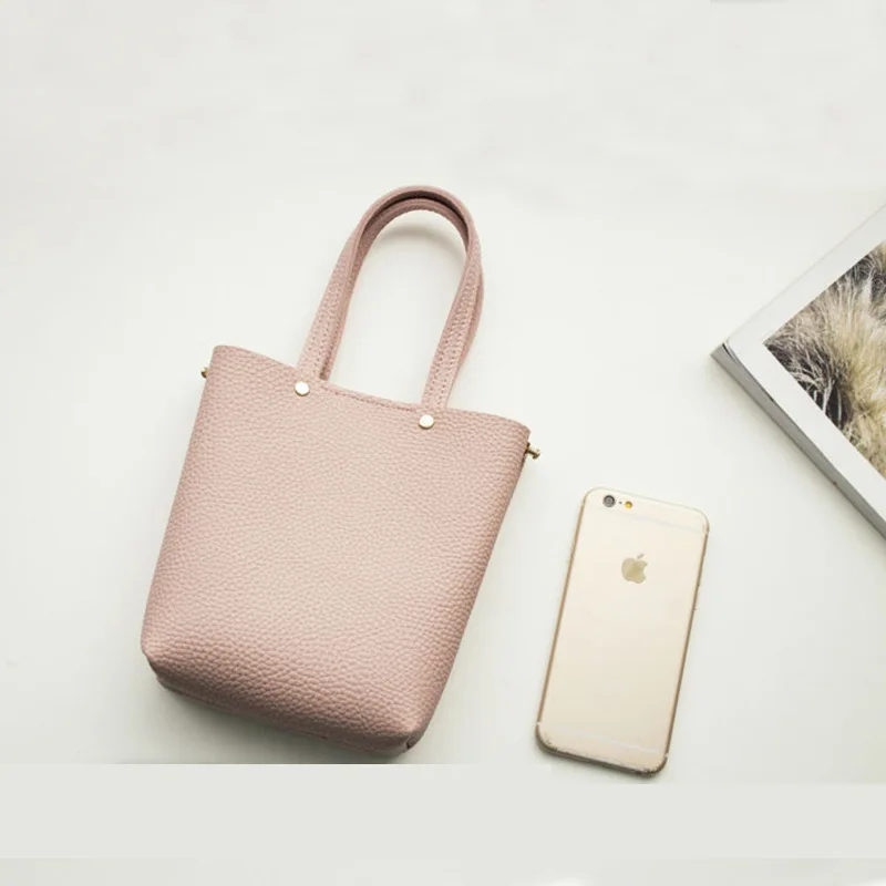 mylb Fashion Litchi Grain PU Leather Small Women Bucket Handbag Female Mobile Shoulder Messenger Bag mini phone bag shopping bag
mylb Fashion Litchi Grain PU Leather Small Women Bucket Handbag Female Mobile Shoulder Messenger Bag mini phone bag shopping bag