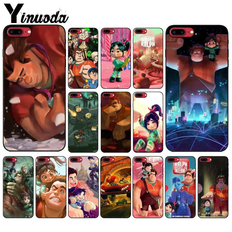 Yinuoda Wreck-It Ralph Pattern TPU Soft Phone Accessories Cell Phone Case for iPhone 8 7 6 6S Plus 5 5S SE XR X XS MAX Coque
Yinuoda Wreck-It Ralph Pattern TPU Soft Phone Accessories Cell Phone Case for iPhone 8 7 6 6S Plus 5 5S SE XR X XS MAX Coque
