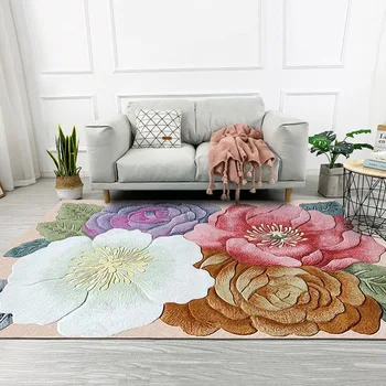3D Nordic modern flower area carpet home living room sofa table full bunk bedroom bedside study rug tatami kitchen bathroom mat
3D Nordic modern flower area carpet home living room sofa table full bunk bedroom bedside study rug tatami kitchen bathroom mat