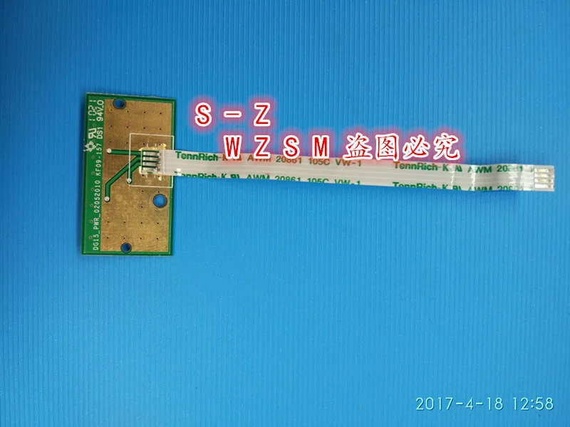 Оригинальный новый оригинальный плата кнопки питания для ноутбука ленточный кабель для DELL 15R N5010 M5010 тестирование
Оригинальный новый оригинальный плата кнопки питания для ноутбука ленточный кабель для DELL 15R N5010 M5010 тестирование