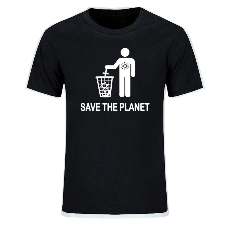 Summer New Funny Save The Planet Atheist T-Shirts Mens O-Neck Short Sleeve Cotton T Shirts Hip-Hop Tees Plus Size
Summer New Funny Save The Planet Atheist T-Shirts Mens O-Neck Short Sleeve Cotton T Shirts Hip-Hop Tees Plus Size