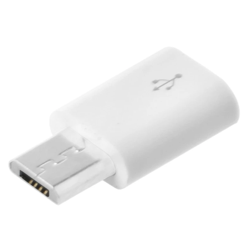 White Short USB 3.1 Type C Female Device To Micro USB Male Adapter Connector
White Short USB 3.1 Type C Female Device To Micro USB Male Adapter Connector