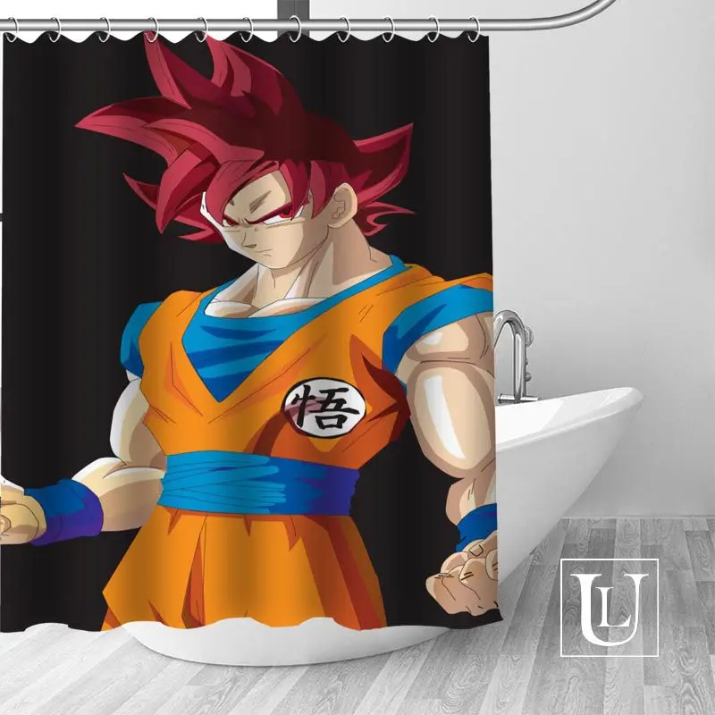 Dragon Ball Goku Shower Curtains Custom Design Creative Shower Curtain Bathroom Waterproof Polyester Fabric
Dragon Ball Goku Shower Curtains Custom Design Creative Shower Curtain Bathroom Waterproof Polyester Fabric
