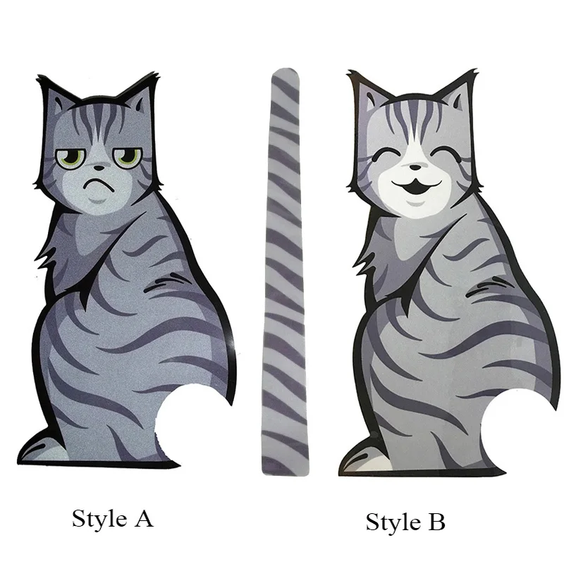 Car Stickers 3D Cartoon Funny Cat Moving Tail Reflective Car Window Wiper Decals Car Styling Rear Windshield Decorate Stickers
Car Stickers 3D Cartoon Funny Cat Moving Tail Reflective Car Window Wiper Decals Car Styling Rear Windshield Decorate Stickers