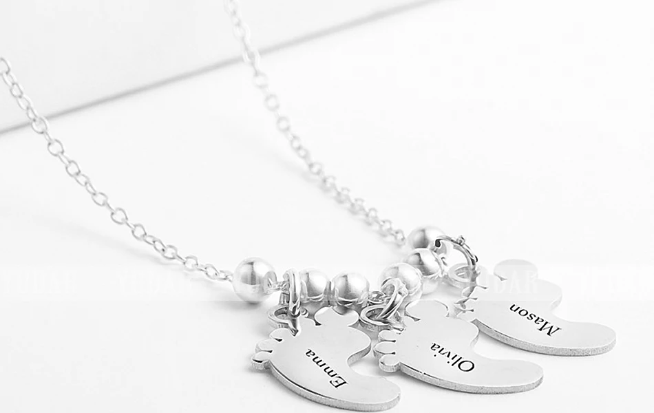 rhodium-gold-baby-feet-personalized-engrave-name-charms-necklace-YDS-1075-4