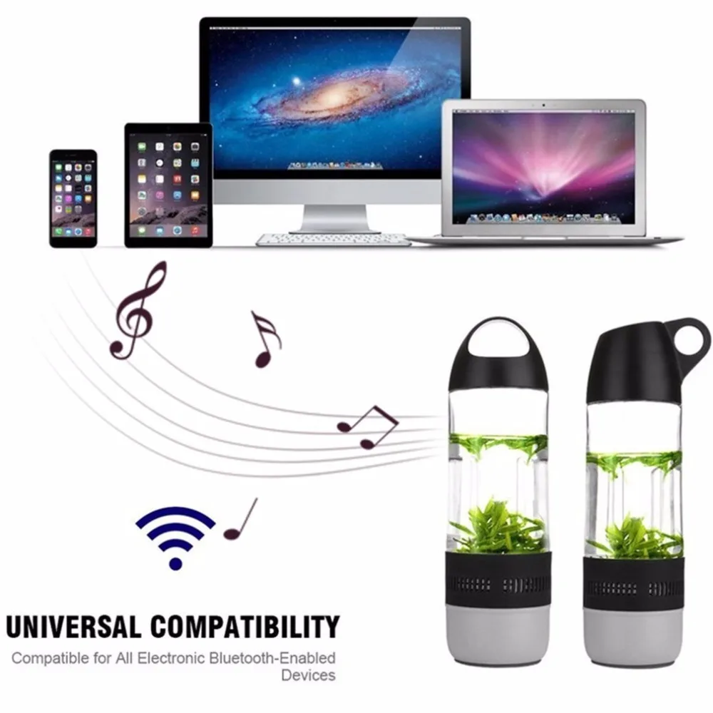 Mini Bluetooth 3.0 Speaker Portable Cups Water Bottle Compass Wireless Speaker Waterproof IPX4 Outdoor Sound Stereo Music Player
Mini Bluetooth 3.0 Speaker Portable Cups Water Bottle Compass Wireless Speaker Waterproof IPX4 Outdoor Sound Stereo Music Player