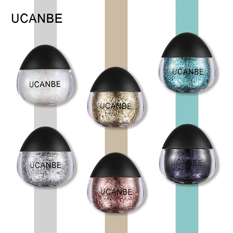 Ucanbe бренд блеск читая вставить Макияж Палитры блестящие Shimmer осветляющая