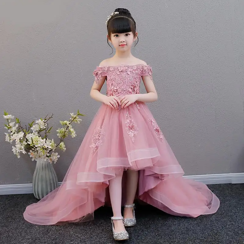 New Kids Girls Trailing Princess Gauze Dress for Party Wedding Child Teens Girls Embroidery Flower Pearl Prom Gown Vestidos Q78
New Kids Girls Trailing Princess Gauze Dress for Party Wedding Child Teens Girls Embroidery Flower Pearl Prom Gown Vestidos Q78
