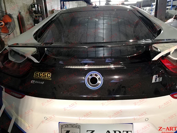 Z-ART carbon fiber rear wing for BMW I8 carbon fiber rear spoiler for BMW I8 2014-2019 carbon fiber rear boot spoiler
Z-ART carbon fiber rear wing for BMW I8 carbon fiber rear spoiler for BMW I8 2014-2019 carbon fiber rear boot spoiler