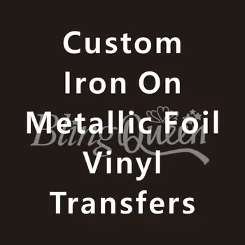 BlingQueen 12PCS/LOT Custom Hot Fix Iron On Metallic Foil HTV Vinyl Transfers Korean Quality
BlingQueen 12PCS/LOT Custom Hot Fix Iron On Metallic Foil HTV Vinyl Transfers Korean Quality