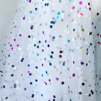 3 Yards Beautiful Colorful Tulle Mesh Lace Fabric Polka Dot Gauze Fabric For Girls/Prom Dress, Tutu dress, Wedding Party Decor
3 Yards Beautiful Colorful Tulle Mesh Lace Fabric Polka Dot Gauze Fabric For Girls/Prom Dress, Tutu dress, Wedding Party Decor