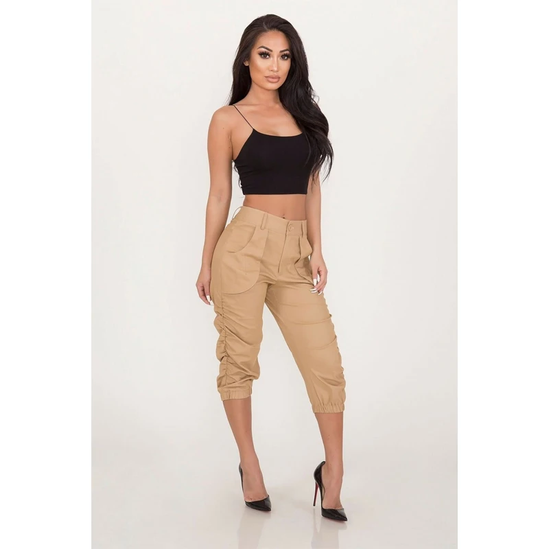 2019 Cargo Elasticated Trousers Women Link Chain Street Wear 3/4 Trousers Loose Women Moto Joggers High Waist Pants Sweatpants
2019 Cargo Elasticated Trousers Women Link Chain Street Wear 3/4 Trousers Loose Women Moto Joggers High Waist Pants Sweatpants