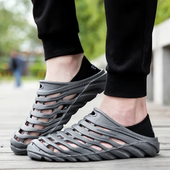 Men Sandals Summer Style Men Beach Shoes Hollow Slippers Hole Breathable Flip Flops Non slip Sandals Men Clogs Outside plus Size
Men Sandals Summer Style Men Beach Shoes Hollow Slippers Hole Breathable Flip Flops Non slip Sandals Men Clogs Outside plus Size