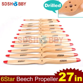 1pc 6STAR HOBBY Standard Beech Props 27*10 27x10 Wooden Propeller Drilled Propellersfor RC Gasoline DLE Series Engines Airplanes
1pc 6STAR HOBBY Standard Beech Props 27*10 27x10 Wooden Propeller Drilled Propellersfor RC Gasoline DLE Series Engines Airplanes