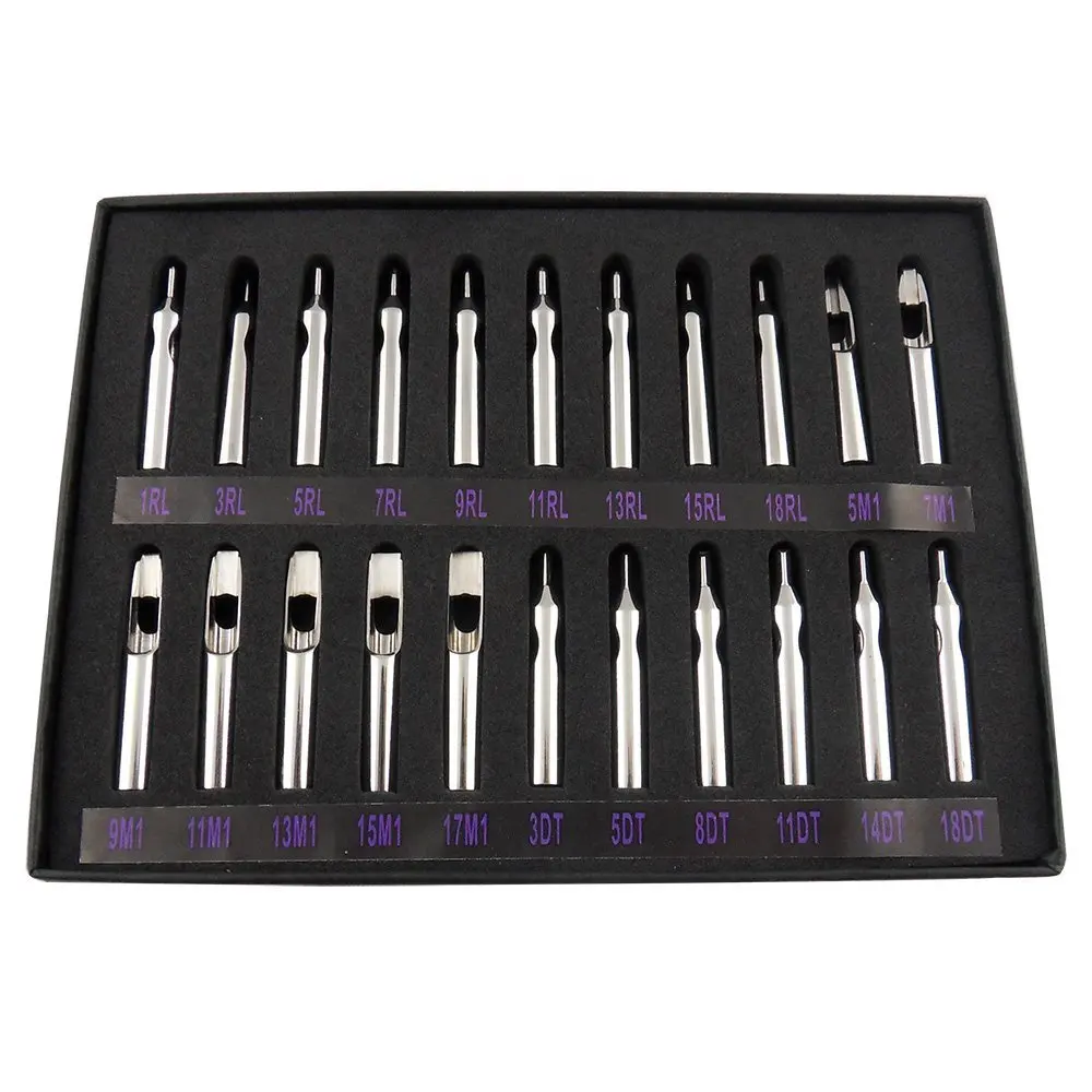 Tattoo Machine Needle Kit Specialty Tattoo Artist Cutting One Stainless Steel Needle Set 22 Models
Tattoo Machine Needle Kit Specialty Tattoo Artist Cutting One Stainless Steel Needle Set 22 Models
