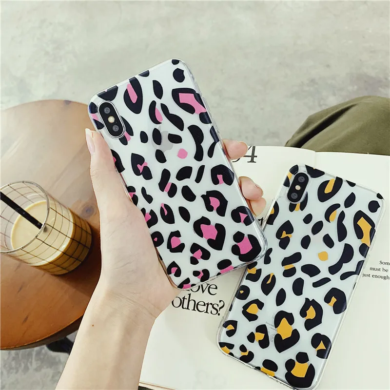 Fashion Sexy Leopard Print Panther Soft TPU Phone Case Cover Funda Coque For iPhone 7 7Plus 6 6S 8 8Plus X XS Max XR Clear Case
Fashion Sexy Leopard Print Panther Soft TPU Phone Case Cover Funda Coque For iPhone 7 7Plus 6 6S 8 8Plus X XS Max XR Clear Case