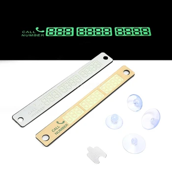 1000Pcs/Lot Car Parking Card Telephone Number Card Notification Night Light Sucker Plate Car Styling Phone Number Card
1000Pcs/Lot Car Parking Card Telephone Number Card Notification Night Light Sucker Plate Car Styling Phone Number Card