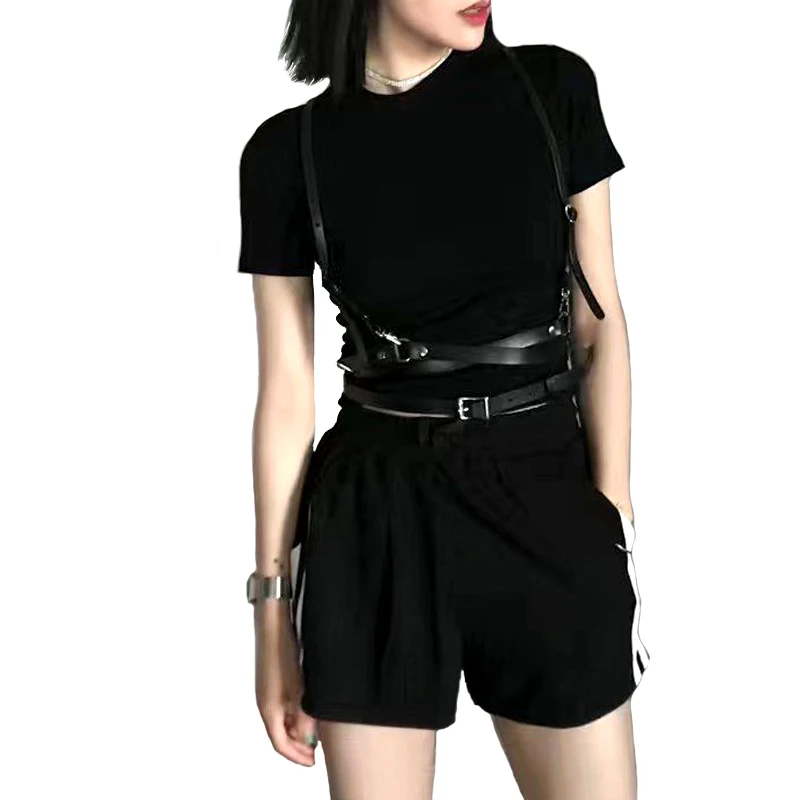 WKY Women Leather Harness Belts Body Bondage Cage Sculpting Fashion Punk Harness Waist Straps Suspenders Belt Erotic Accessories
WKY Women Leather Harness Belts Body Bondage Cage Sculpting Fashion Punk Harness Waist Straps Suspenders Belt Erotic Accessories