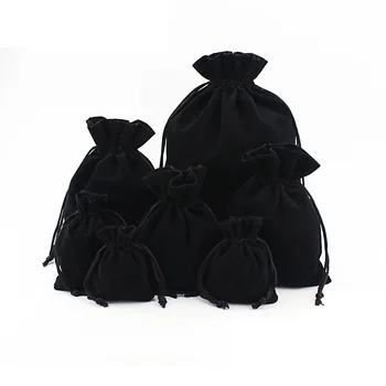 20pcs Flannel Jewelry Drawstring Bags Black Jewellery Pouches Velvet Gift Bags Wedding Favor Bags Can Custom Personalized Logo
20pcs Flannel Jewelry Drawstring Bags Black Jewellery Pouches Velvet Gift Bags Wedding Favor Bags Can Custom Personalized Logo