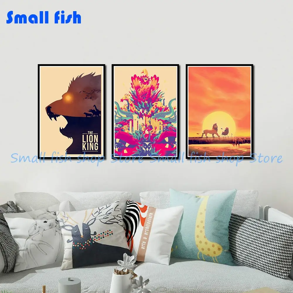 The Lion King Home Furnishing decoration Kraft Movie Poster Drawing core Wall stickers 42*30 cm
The Lion King Home Furnishing decoration Kraft Movie Poster Drawing core Wall stickers 42*30 cm